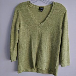 Eileen Fisher pullover light green, size S